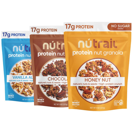 NuTrail_17g_Protein_Nut_Granola_Cereal,_Variety_Pack,_No_Sugar_Added,_Keto,_Low_Carb,_Gluten_Free,_Grain_Free,_Healthy_Breakfast_8_oz._3_Count