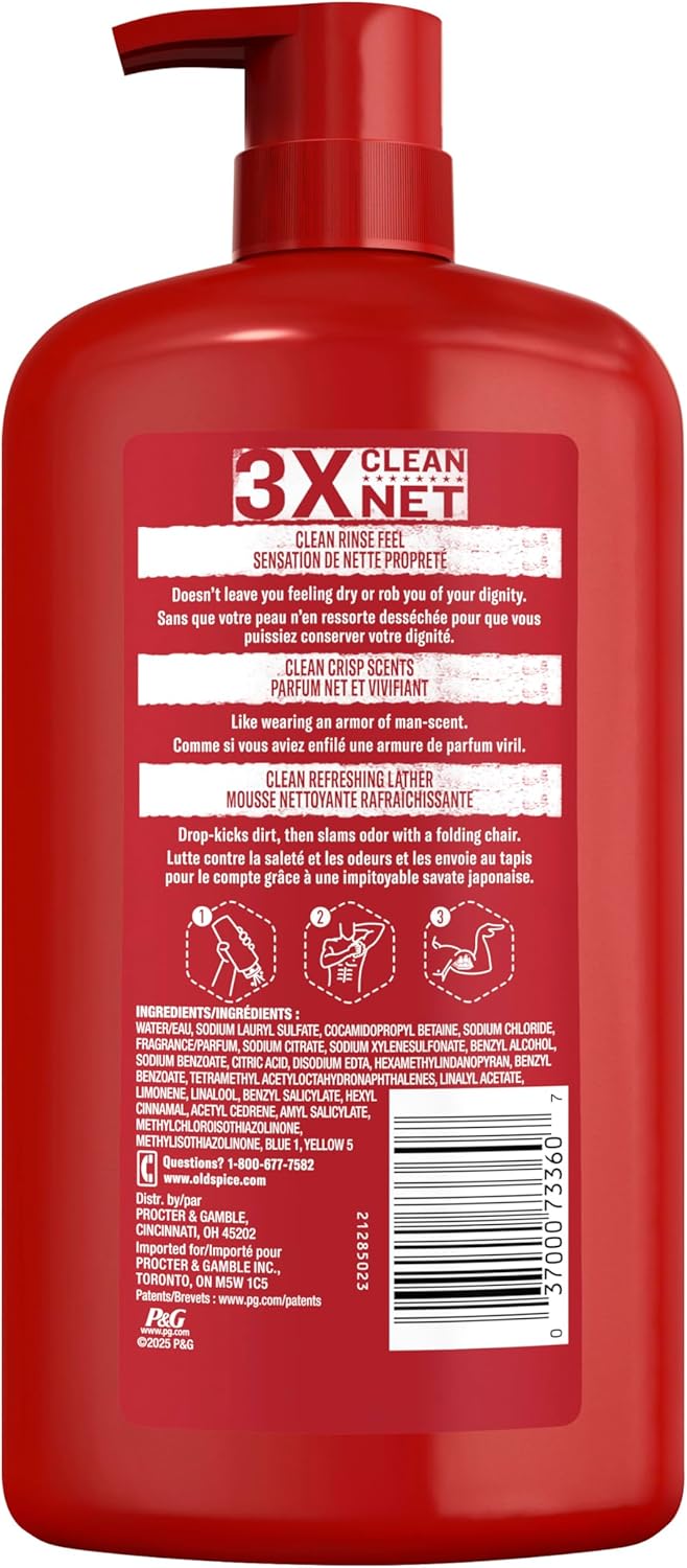 Old_Spice_Refreshing_Body_Wash_for_Men,_High_Endurance,_3X_Defense,_24/7_Shower_Fresh_with_Long_Lasting_Scent,_Pure_Sport_Scent,_33.4_oz_(Pack_of_4)