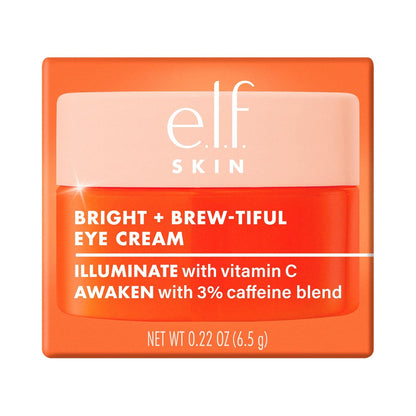 e.l.f._SKIN_Bright_+_Brew-tiful_Eye_Cream_Mini,_Helps_Brighten_Appearance_Of_Undereye_Dark_Circles_&_Repair_Puffiness,_Vegan_&_Cruelty-Free