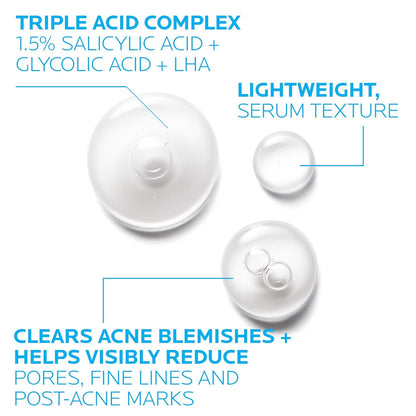 La_Roche-Posay_Effaclar_1.5%_Salicylic_Acid_Serum,_Acne_Treatment_For_Face_With_Glycolic_Acid_&_Niacinamide,_Acne_Serum_Helps_Clear_Blackheads,_Whiteheads,_Pimples_&_Reduces_Post_Acne_Marks