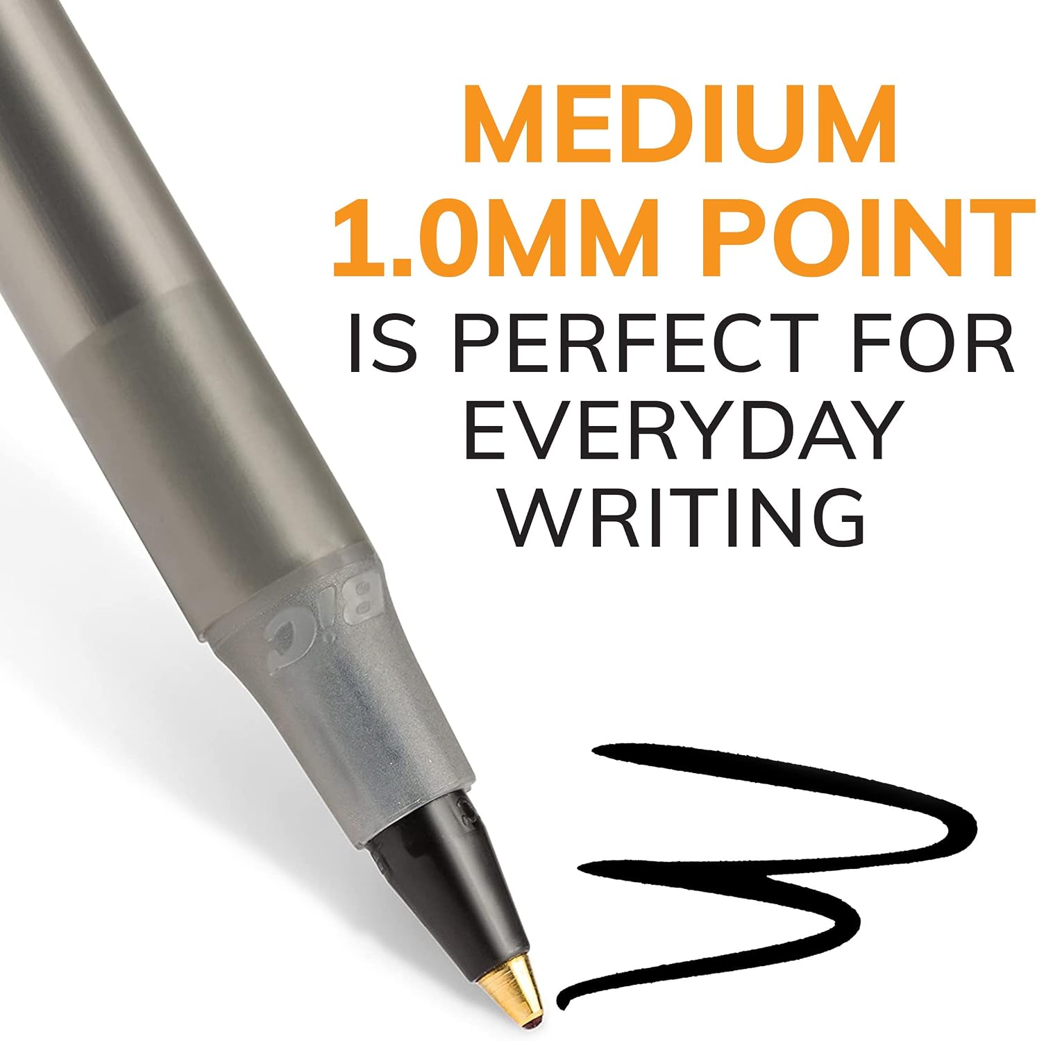 BIC_Round_Stic_Xtra_Life_Ballpoint_Pen,_Ultra_Long_Lasting_and_Consistent_Ink_Flow,_60-Count_in_Black_Ink