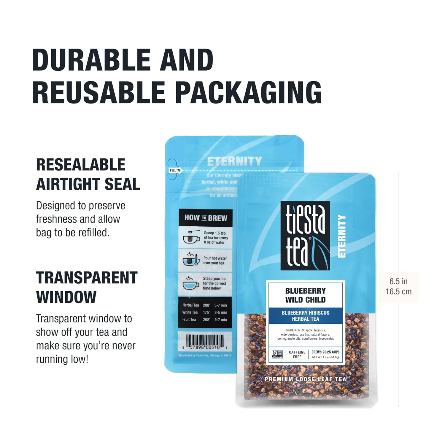Tiesta_Tea_Blueberry_Wild_Child,_Loose_Leaf,_Blueberry_Hibiscus_Herbal_Tea,_Premium_Non-Caffeinated_Fruit_Blend,_Make_Hot_or_Iced_&_Brews_Up_to_25_Cups,_1.8_Ounce_Resealable_Pouch