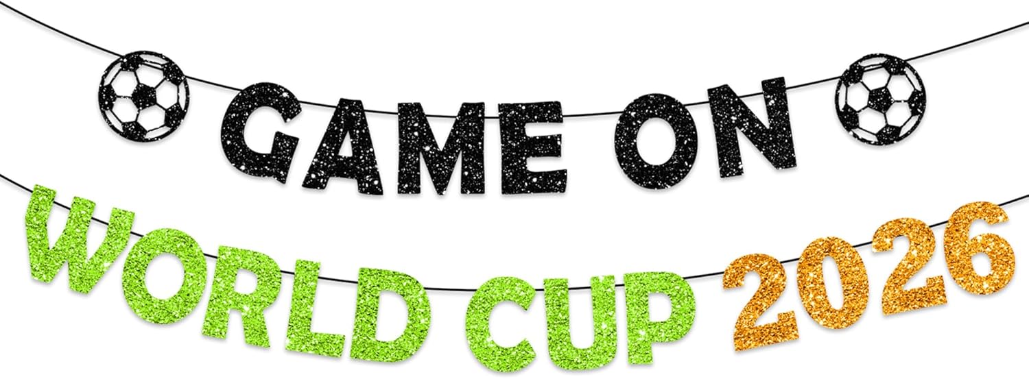 Game_On_World_2026_Cup_Banner_World_Party_Cup_Decorations_Soccer_Party_Decorations