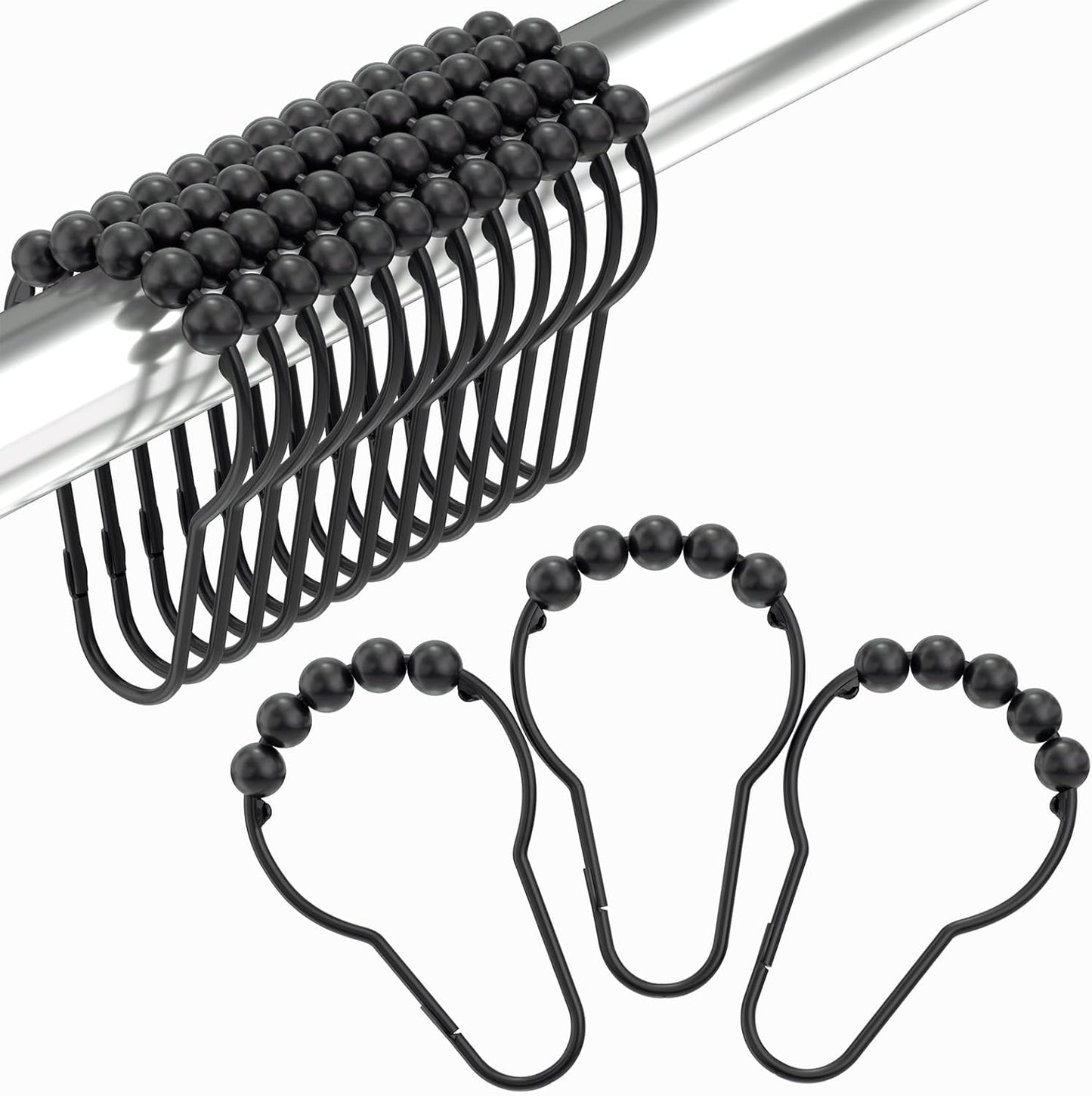 Amazer_Black_Shower_Curtain_Hooks,_Decorative_Shower_Curtain_Hooks,_Shower_Hooks_for_Shower_Curtain_Rust_Proof_Stainless_Steel_Shower_Curtain_Hooks_Set_of_12