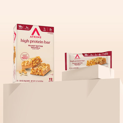 Atkins_Peanut_Butter_Granola_High_Protein_Bar,_High_Fiber_Snack_,_16g_Protein,_1g_Sugar,_4g_Net_Carb,_Protein_Snack,_12_Count