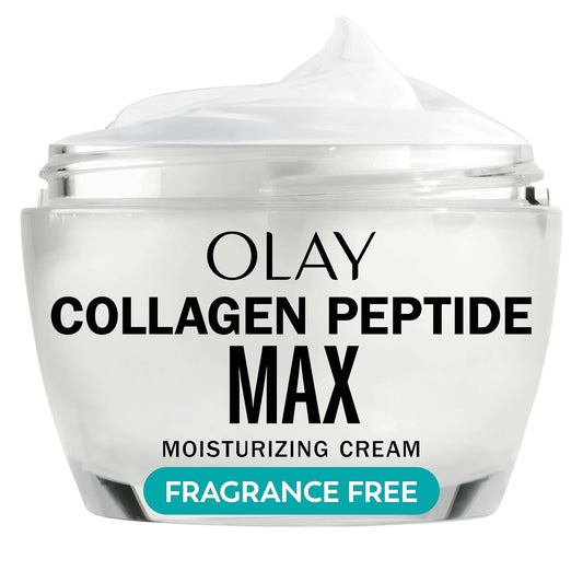 Olay_Collagen_Peptide_Face_Moisturizer,_Firming_Cream_for_Women,_Fragrance-Free,_Non-Greasy_-_Hydrating,_Anti-Aging,_Anti-Wrinkle,_Smoothing_of_Fine_Lines,_Tightening_Skin_Care_-_Niacinamide,_1.7_Oz