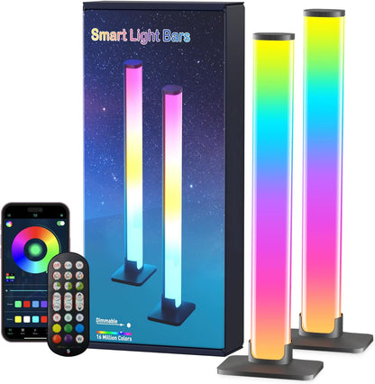 RGB_Light_Bar,Smart_LED_Light_Bar_for_Room,16_Million_Colors,Three_Control_Modes,Dynamic_Music_Sync_Mode,213_Preset_Modes,USB_Interface（Without_Adapter）