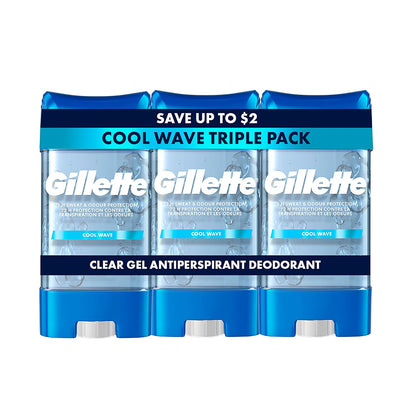 Gillette_Antiperspirant_and_Deodorant_for_Men,_72hr_Sweat_&_Odor_Protection,_Long_Lasting_Freshness,_Anti-White_Mark_Technology,_Clear_Gel,_Cool_Wave_Scent,_3.8_oz_(Pack_of_3)