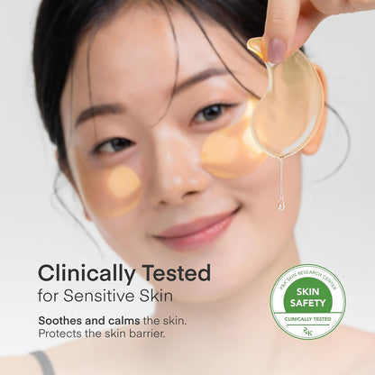 TEREZ_&_HONOR_24K_Gold_Retinol_Under_Eye_Patches_-_60_Korean_Hydrogel_Eye_Masks_with_Collagen_Peptide_for_Wrinkles,_Dark_Circles,_Puffy_Eyes,_Radiance_&_Firming_-_Self_Care,_Gifts_for_Women_and_Men