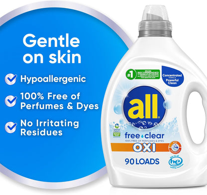 all_Liquid_Laundry_Detergent,_Free_Clear_for_Sensitive_Skin_with_OXI,_Unscented_and_Hypoallergenic,_2X_Concentrated,_90_Loads