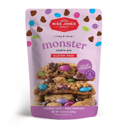 Miss_Jones_Baking_Gluten-Free_Monster_Cookie_Mix_-_Certified_Gluten_Free_&_Made_with_100%_Oats,_Easy_To_Bake_Desserts_&_Treats,_Artificial_Colors,_10.57_Ounce_(Pack_of_1)