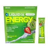 Liquid I.V.® Hydration Multiplier Sugar - Free + Energy | Electrolyte Powder Drink Mix | 1 Pack (14 Servings)