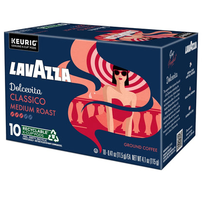 Lavazza_Dolcevita_Classico,_Single-Serve_Keurig_K-Cup_Pods,_Medium_Roast_Coffee,_60-Count_Box_(6_Packs_of_10)