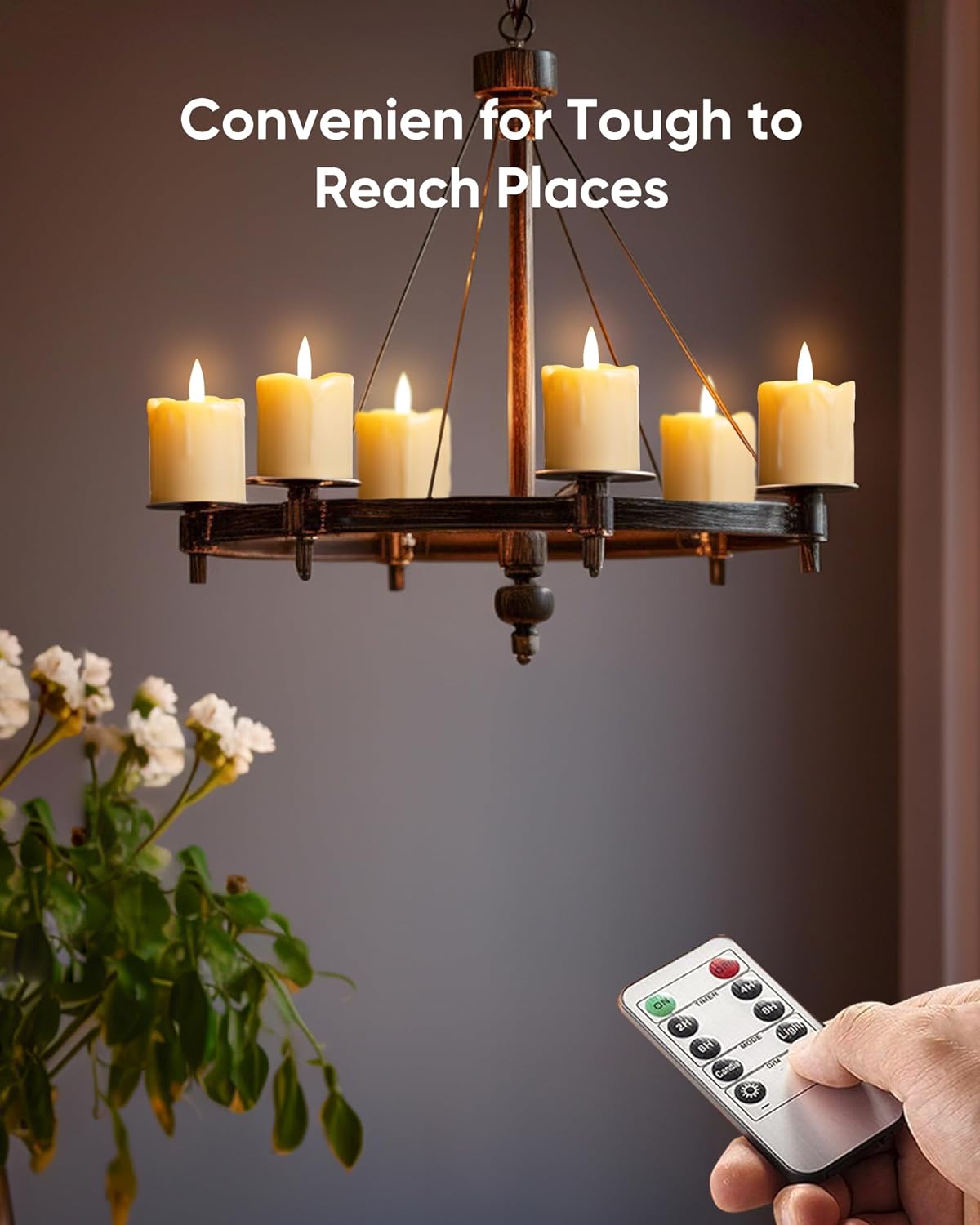 Homemory_2"_x_2"_Timer_Remote_Control_Flickering_Flameless_Votive_Candles,_Realistic_Battery_Operated,_6Pack_3D_Wick_Electric_Fake_for_Christmas,_Wedding,_Home_Decorations