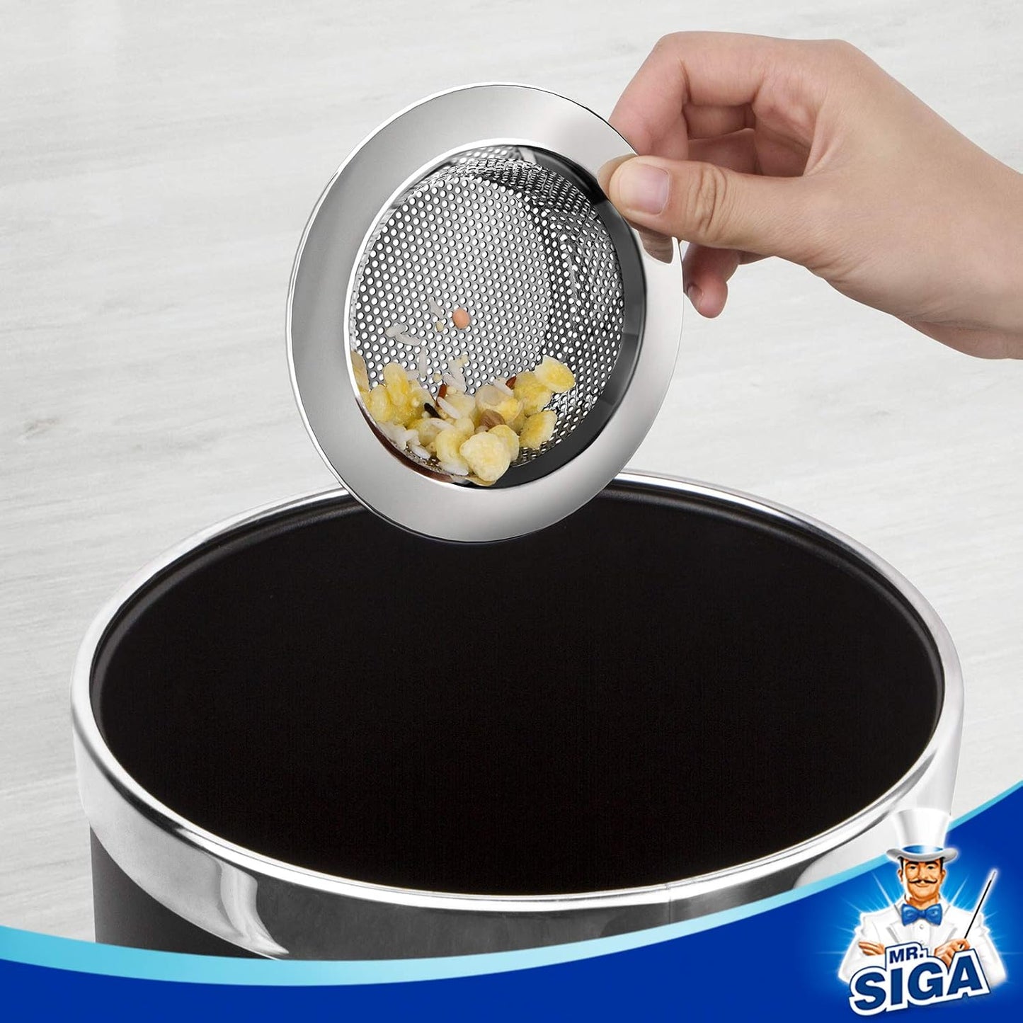 MR.SIGA_Kitchen_Sink_Strainer,_Stainless_Steel_Sink_Drain_Strainer,_Dishwasher_Safe,_Outer_Diameter_4.4_inch/11.2cm,_Inner_Diameter_3_inch/7.6cm,_Pack_of_3