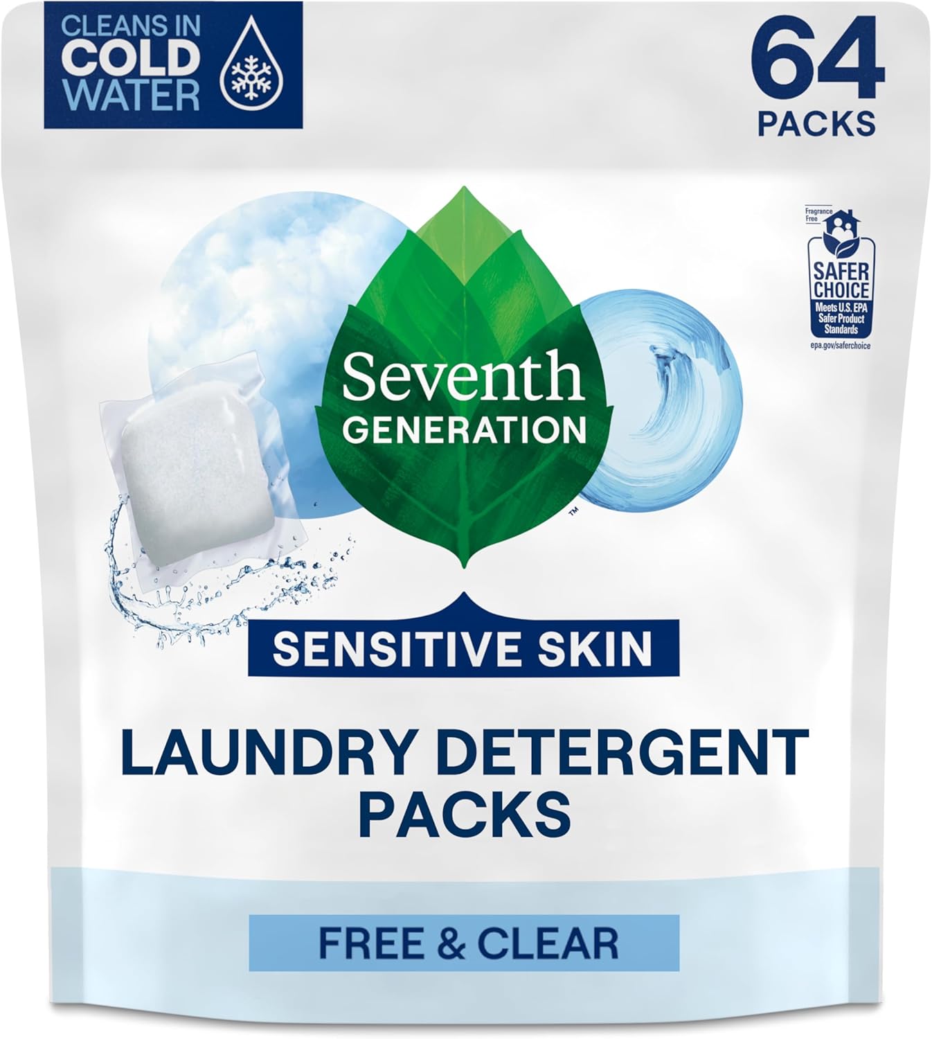 Seventh_Generation_Laundry_Detergent_Packs,_Free_&_Clear,_Made_for_Sensitive_Skin,_EPA_Safer_Choice_Certified,_64_Count