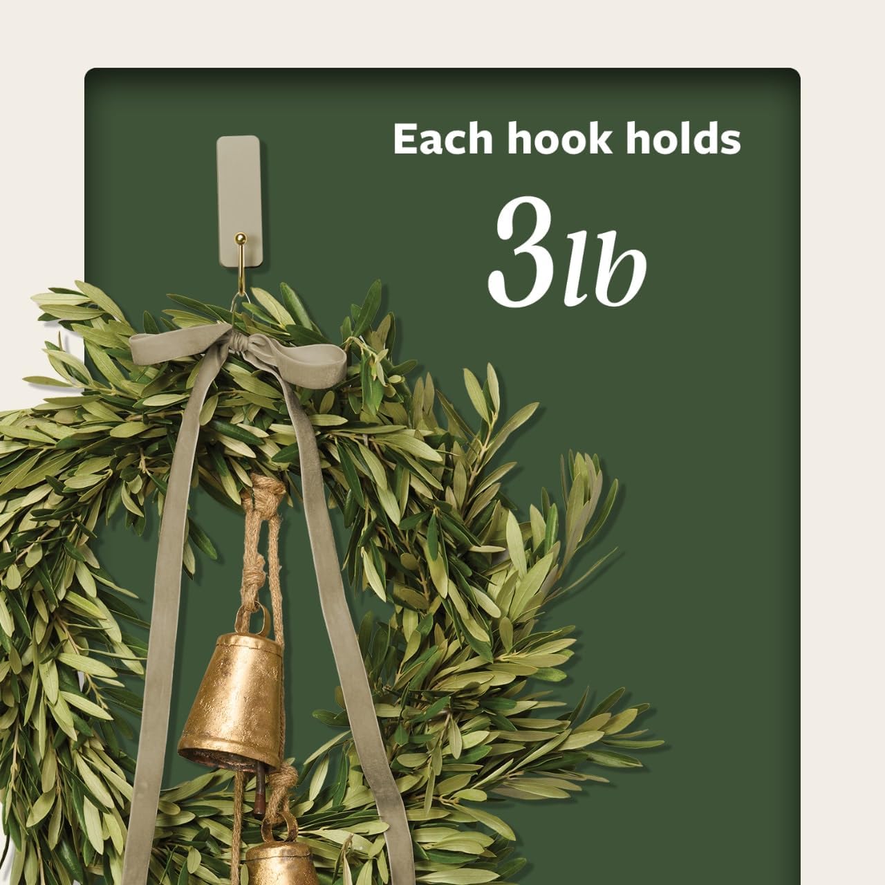 Command_Medium_Wire_Hook,_Latte,_4_Hooks,_6_Strips