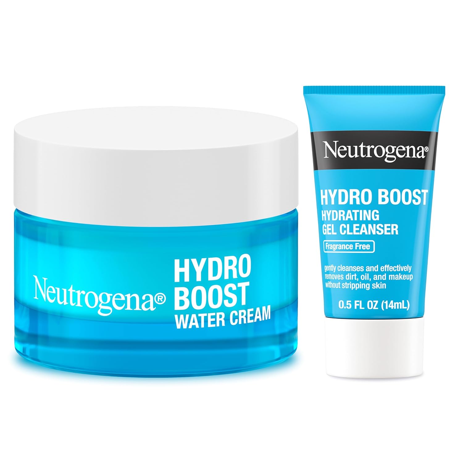 Neutrogena_Hydro_Boost_Water_Cream,_72_Hr_Hydration_for_Normal/Extra_Dry_Skin,_Fragrance_Free,_Face_Moisturizer_with_Hyaluronic_Acid,_1.7_oz._&_Trial_Size_Hydro_Boost_Hydrating_Gel_Cleanser,_0.5_fl_oz