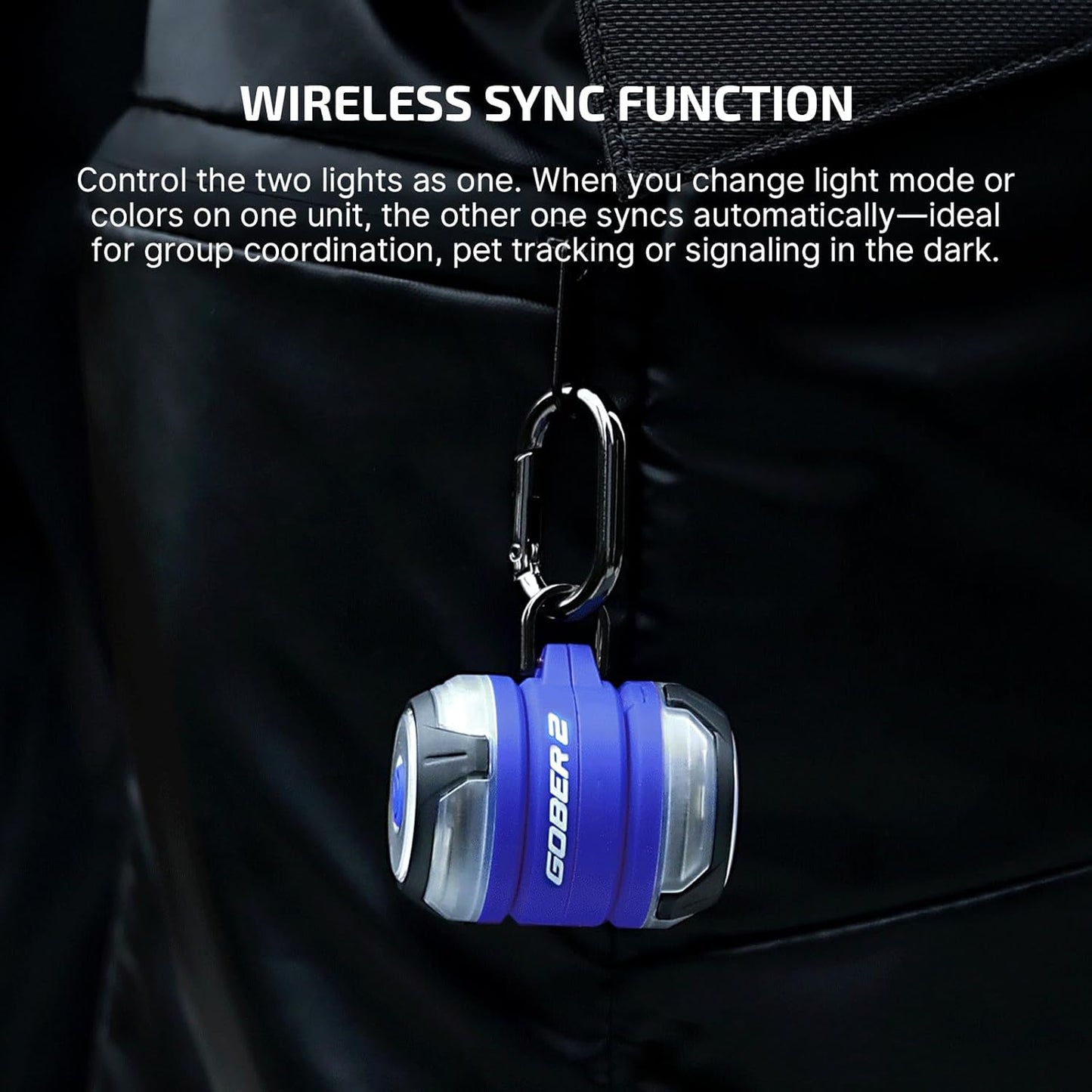OLIGHT_Gober_2_Safety_Light,_High_Visibility_Beacon_LED_with_6_Color_Settings_and_4_Lighting_Modes,_USB-C_Rechargeable_Flashing_Warning_with_Clip_for_Running,_Cycling,_Camping,_Dog_Walking(Blue)
