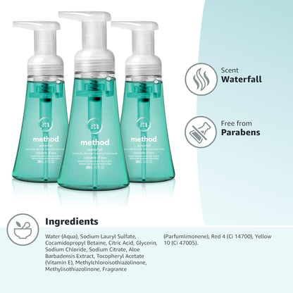 Method_Foaming_Hand_Soap,_Waterfall,_10_fl_oz_(Pack_of_3)