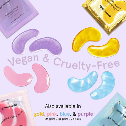grace_&_stella_Retinol_Under_Eye_Patches_for_Puffy_Eyes_&_Dark_Circles_-_Restoring_Gel_Under_Eye_Masks_with_Hyaluronic_Acid_-_Bridesmaid_Gifts,_Birthday_Gifts_for_Women_(Purple,_24_Pairs)