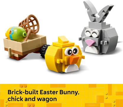 LEGO_Easter_Bunny_and_Chick_Egg_Hunt_Building_Toy_for_Girls_&_Boys_-_Springtime_Playset_for_Kids,_Ages_8+_-_Basket_Stuffer_or_Gift_Idea_for_Easter_-_40808