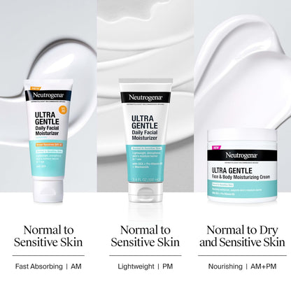Neutrogena_Ultra_Gentle_Daily_Facial_Moisturizer_with_SPF_30_Sunscreen_with_CICA,_Lightweight_Face_Lotion_with_Broad_Spectrum_SPF_30_for_Normal_to_Sensitive_Skin,_Fragrance-Free,_3.4_fl._oz