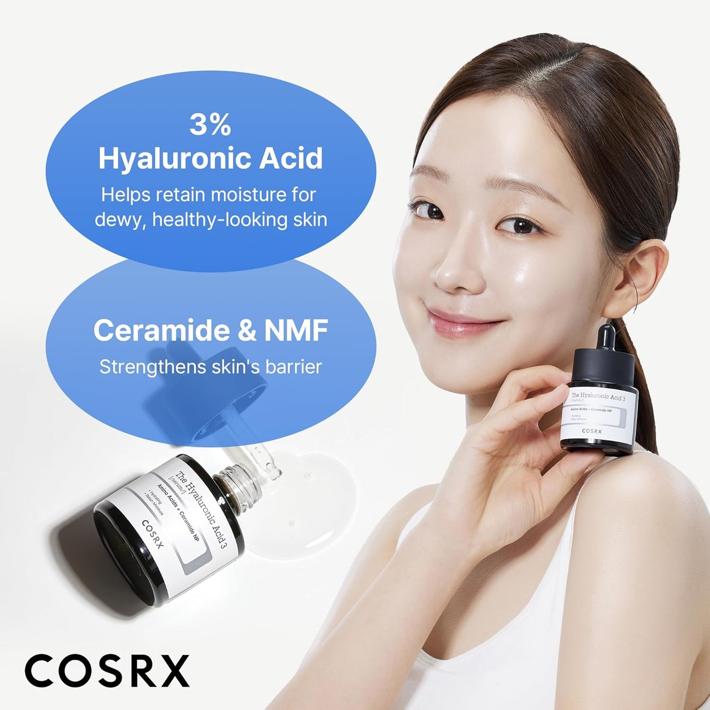 COSRX_Pure_Sodium_Hyaluronic_Acid_3%_Serum,_Hydratying_&_Moisture_Boosting_for_Fine_Lines_&_Wrinkles,_Repair_Dry_Skin,_0.67fl.oz/20ml,_No_Artificial_Fragrance,_Korean_Skin_Care