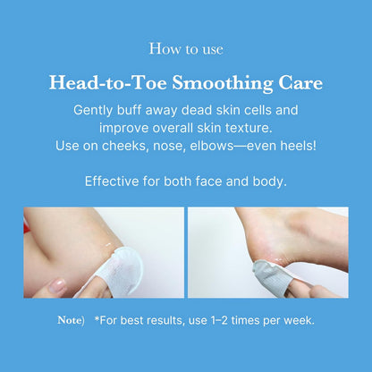 medicube_Zero_Pore_Peel_Pads_(8ea)_|_Smoothing_Mitt_for_Face_&_Body_|_Rice_Extract,_Natural_AHA_&_Panthenol_|_Double-Sided_Organic_Cotton_&_Microfiber_Pads_|_Polish_for_Smooth,_Clear_Skin