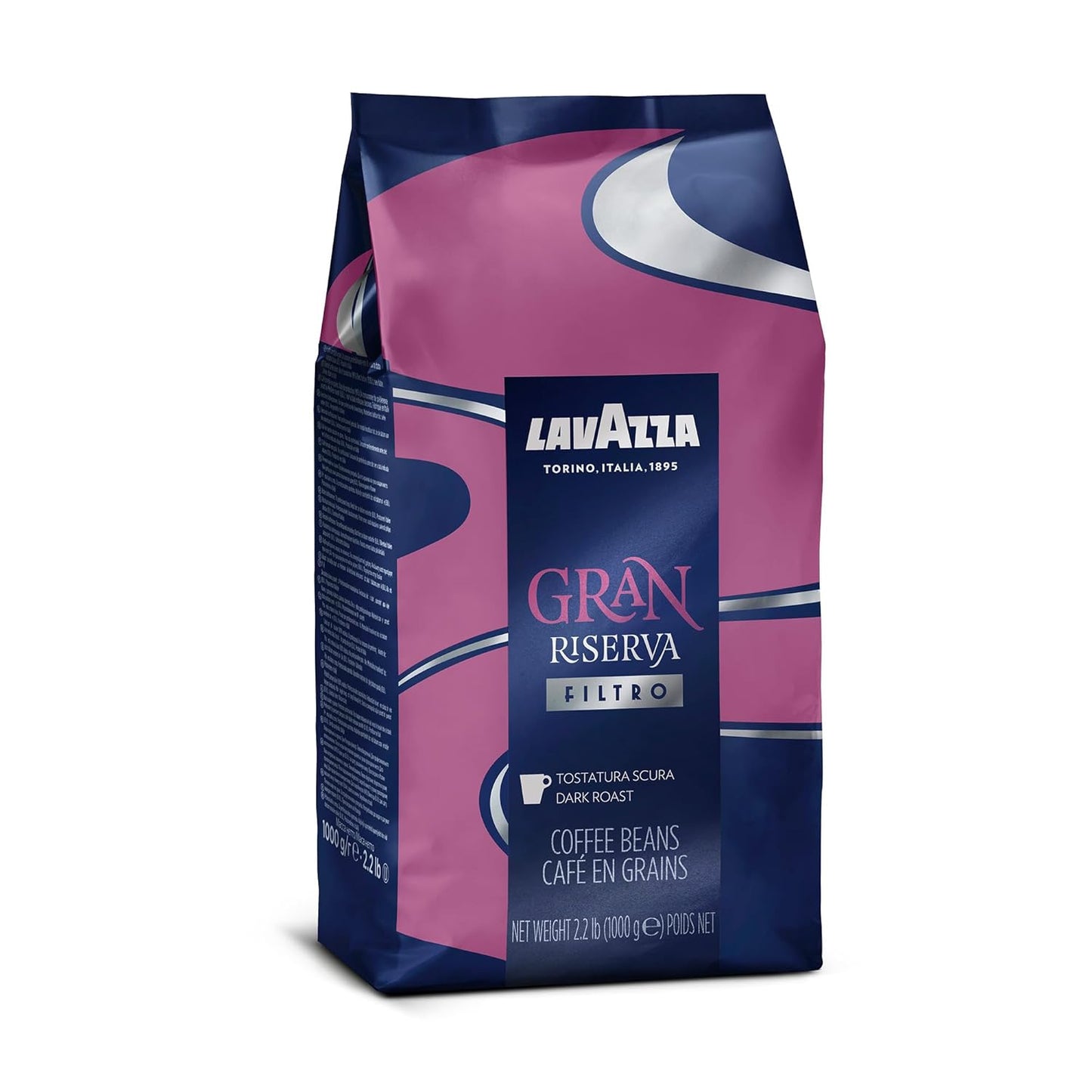 Lavazza_Gran_Riserva_Filtro_Whole_Bean_Coffee_Dark_Roast_2.2LB_Bag,_100%_Natural_Arabica,_Authentic_Italian,_Cocoa_and_Caramel_aromatic_notes