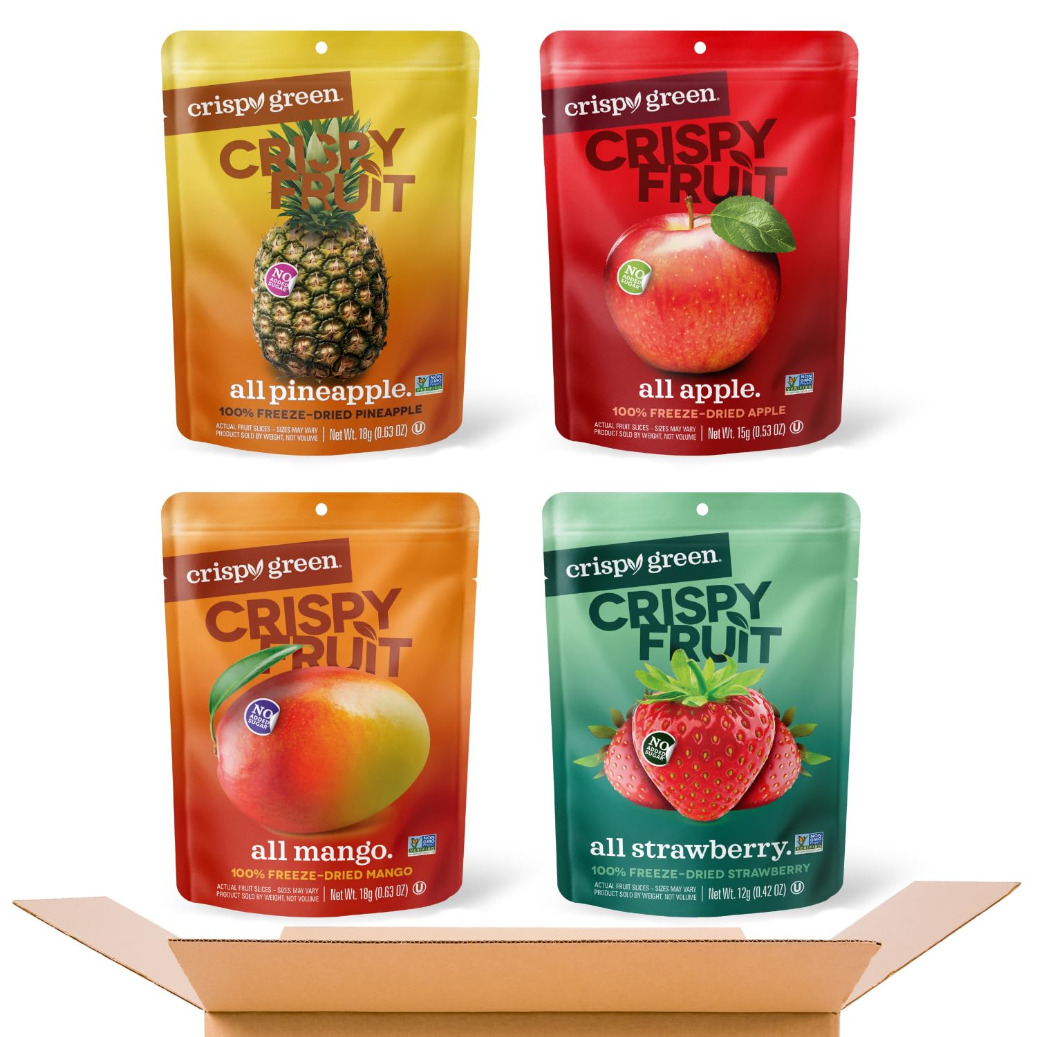 Crispy_Green_Freeze-Dried_Fruit_Snacks_Favorite_Flavors_Variety_Pack,_Pack_of_16,_100%_Pure_Fruit,_All-Natural,_No_Added_Sugar,_Single-Serve_Bags_for_Healthy_Snacks_&_School_Lunches