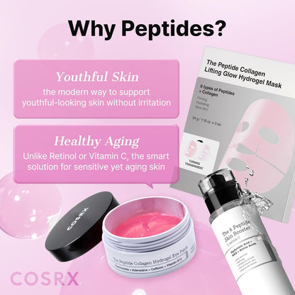 COSRX_6X_Peptide_Collagen_Skin_Booster_Toner_Serum_for_Dull_&_Uneven_Skin,_Preps_Skin_with_Copper_Peptides,_GHK-Cu,_Skin_Renewal_Boosting_Facial_Essence,_Korean_Skin_Care,_5.07_oz,_Mothers_Day_Gifts