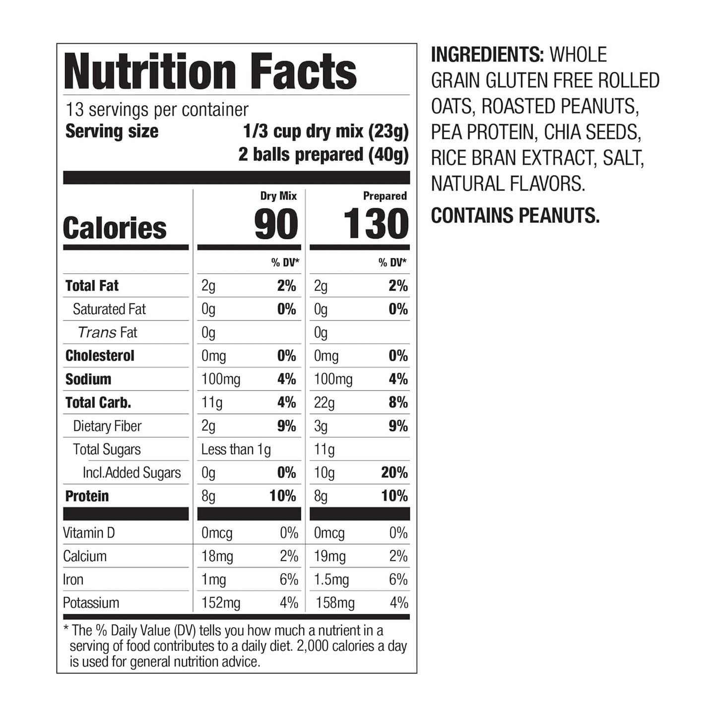 PBfit_No_Bake_Peanut_Butter_Protein_Ball_Mix,_8g_Protein,_Made_with_Chia_Seeds_&_Whole_Grain_Oats,_Gluten_Free,_Vegan_Snacks,_10.58_Oz_Bag