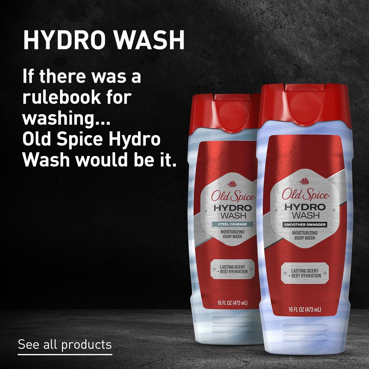 Old_Spice_Moisturizing_Body_Wash_for_Men,_Hydro_Wash,_2-in-1_Long_Lasting_Scent_&_Deep_Hydration,_24/7_Shower_Fresh,_Smoother_Swagger_Scent,_16_oz_(Pack_of_4)