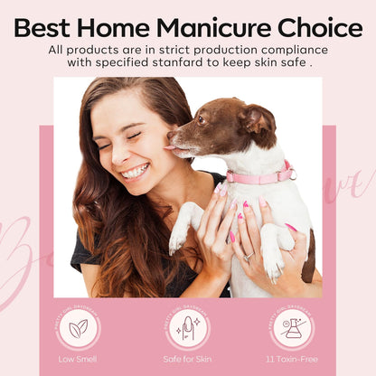 modelones_Builder_Nail_Gel,_2_Pcs_Clear_and_Cover_Nude_Builder_Nail_Polish,_8-in-One_Apex_Building_Thickening_Strengthener_Extension_Rubber_Color_Base_Gel_for_DIY_Home_Salon_Gifts_LED_Lamp_Cured_10ml