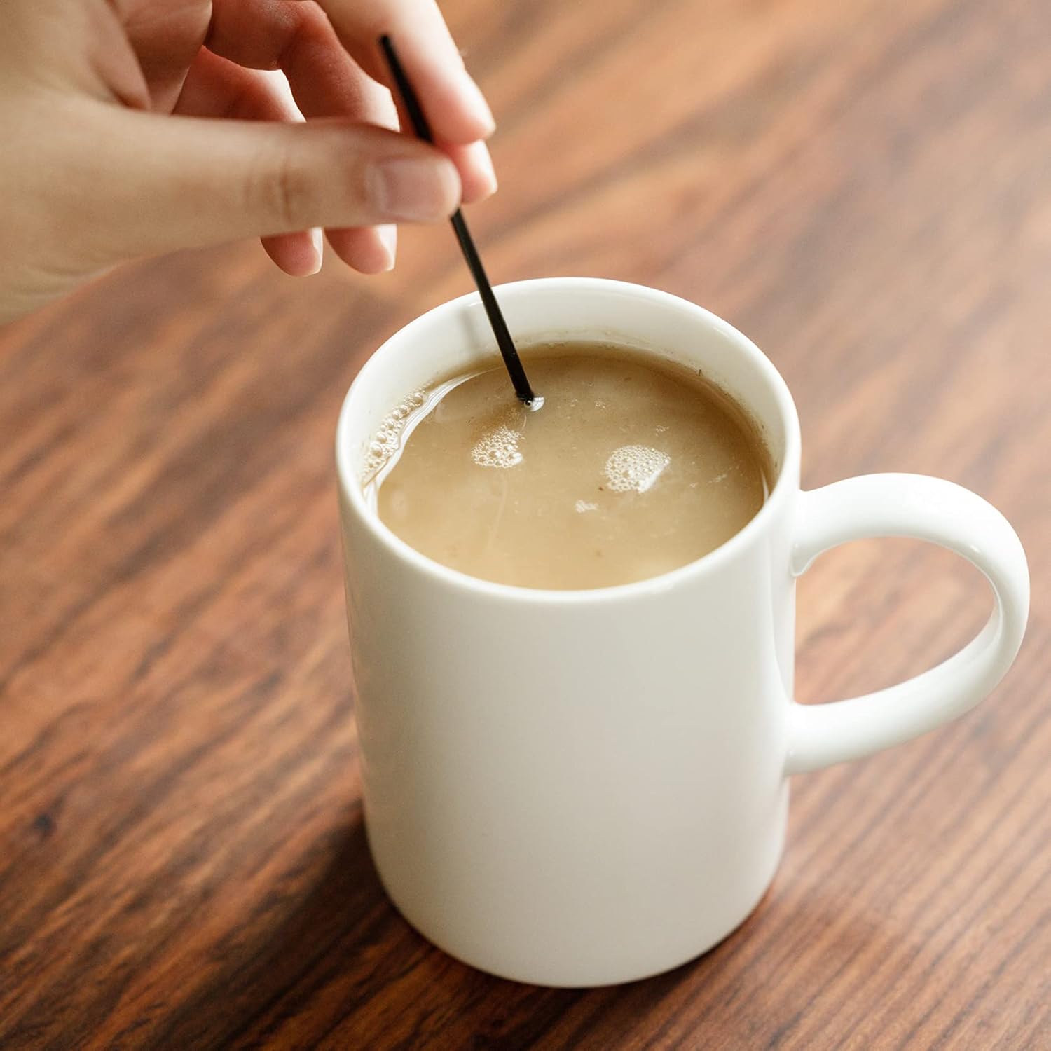 Chef_Craft_5_Inch_Coffee_Stirrer_Straws-Set_of_150,_Pack_of_1,_black