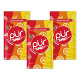 PUR Jumbo Gum | Aspartame Free Chewing Gum | 100% Xylitol | Natural Bubblegum, Grape, Watermelon Flavor, 20 Pieces (Pack of 1)