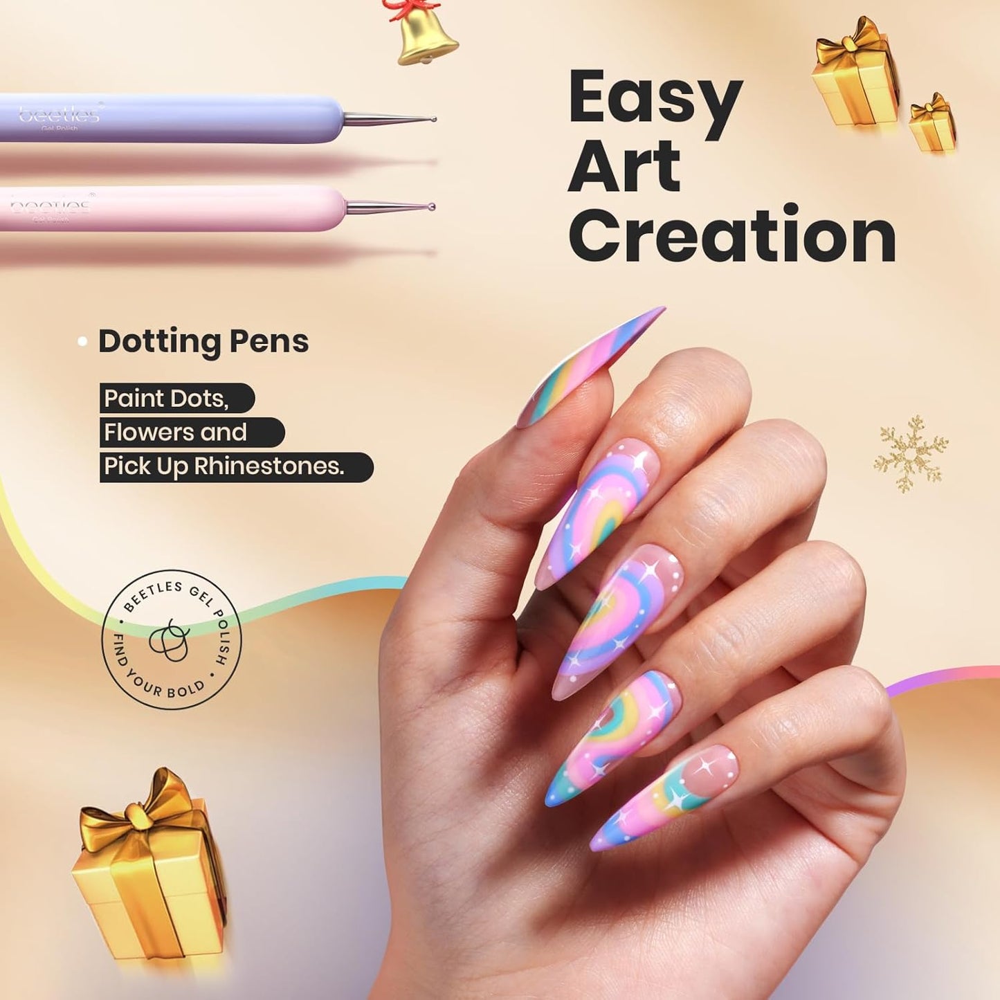 Beetles_Gel_Polish_Nail_Art_Brushes,_6_Pcs_Fingernail_Art_Design_Pens,_Wood_Alloy_Handle,_Dotting_Pen_Clean_Up_Liner_French_Nail_Brush_Set,_DIY_Manicure_Tools_Gift_for_Women