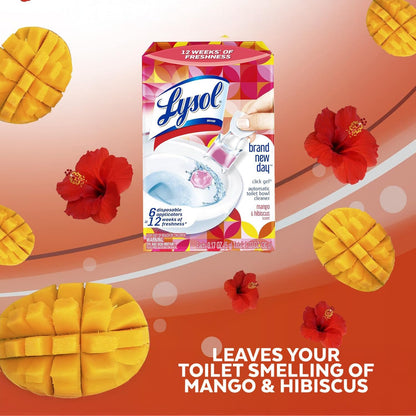 Lysol_Click_Gel_Automatic_Toilet_Bowl_Cleaner,_Toilet_Gel_Stamp,_Toilet_Freshener,_Bathroom_Essentials,_Refreshing_Mango_&_Hibiscus_Scent,_6_Count_(Pack_of_1)