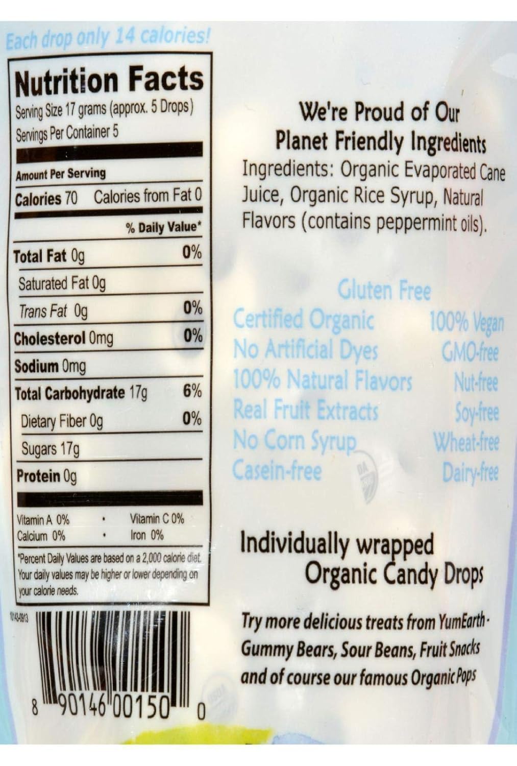 YumEarth_Organic_Wild_Peppermint_Drops_-_Mint_Flavored_Natural_Hard_Candy,_Peppermint_Candy_for_Kids_-_Allergy_Friendly,_Non_GMO,_Gluten_Free,_Vegan