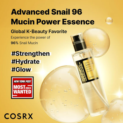 COSRX_Snail_Mucin_Repairing_Serum_100ml,_Hydrating_Serum_for_Face_with_Snail_Secretion_Filtrate_for_Dull_Skin_&_Fine_Lines,_Korean_Skin_Care