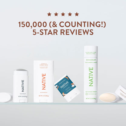 Native_Sensitive_Deodorant_Contains_Naturally_Derived_Ingredients,_72_Hour_Odor_Control_|_Deodorant_for_Women_&_Men,_Aluminum_Free_with_Baking_Soda,_Coconut_Oil_and_Shea_Butter,_Coconut_&_Vanilla