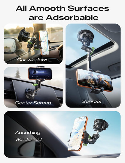 MAGIC_JOHN_Car_Phone_Holder,_Ultra-Durable_Mteal_Phone_Holders_for_Your_Car,_360°_Rotation_Cell_Phone_Car_Mount_for_Windshield,_Suction_Cup_Car_Phone_Mount_for_iPhone_Samsung_All_Smartphone