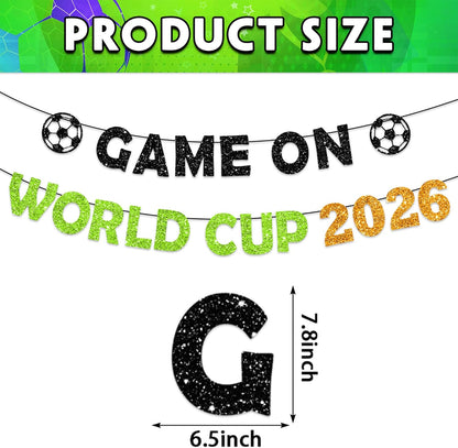 Game_On_World_2026_Cup_Banner_World_Party_Cup_Decorations_Soccer_Party_Decorations