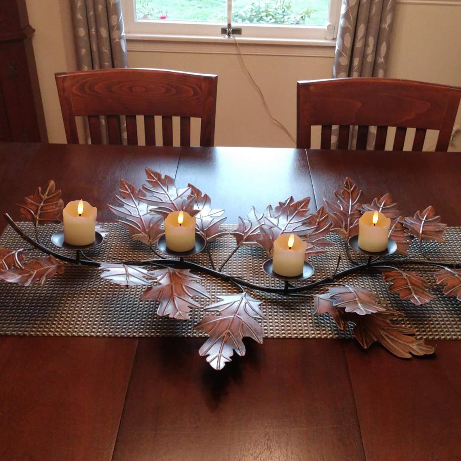 Homemory_Flameless_Votive_Candles_with_Timer,_2"_x_2"_Real_Wax,_400+Hour_Realistic_Black_Wick_Battery_Operated_Candles,_Set_of_6_for_Wedding,_Party_and_Holiday_Decoration_(Battery_Included)