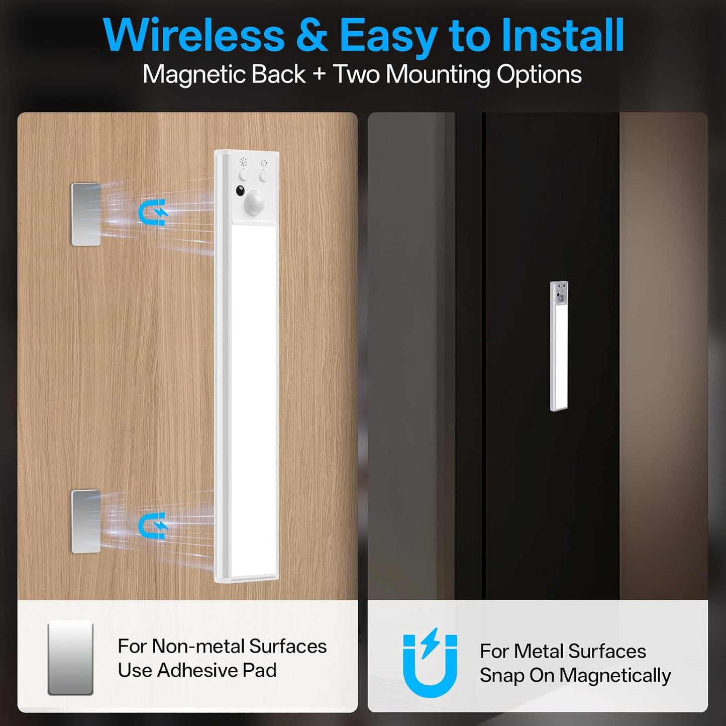 Under_Cabinet_Lighting_Wireless,Rechargeable_Motion_Sensor_Light_Indoor,3Color_Dimmable_Closet_Light_Battery_Operated_with_Remote_Control,_Magnetic_Under_Counter_Lights_for_Kitchen_2Pack