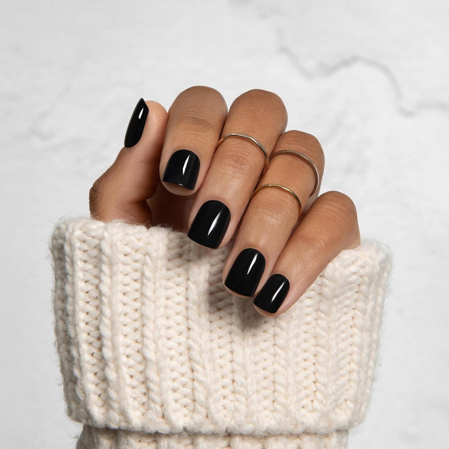 KISS_imPRESS_No_Glue_Mani_Press_On_Nails,_Color,_'All_Black',_Black,_Short_Size,_Squoval_Shape,_Includes_30_Nails,_Prep_Pad,_Instructions_Sheet,_1_Manicure_Stick,_1_Mini_File