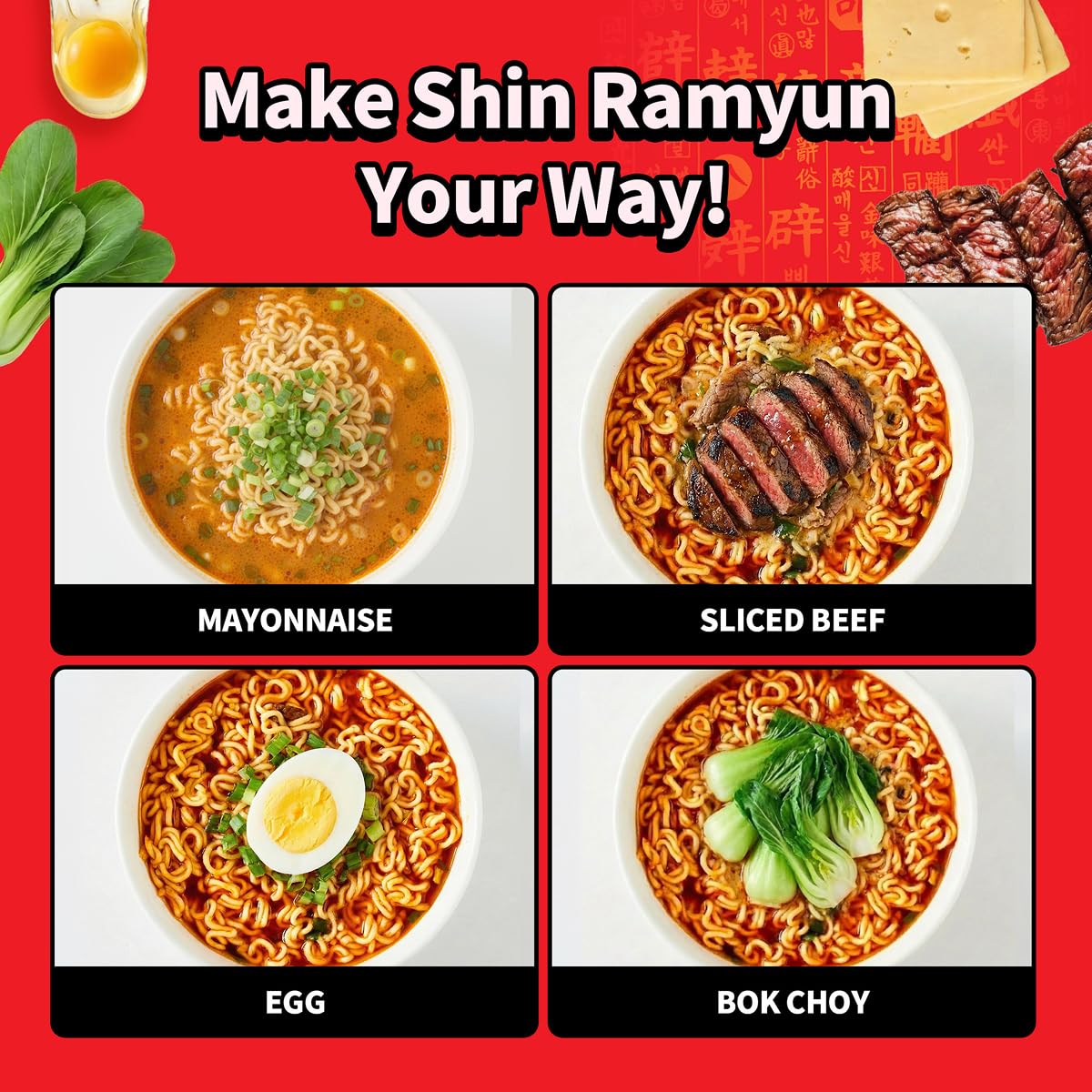 Nongshim_Shin_Ramyun_Bowl_Noodles,_Spicy_Korean_Signature_Instant_Ramyun,_Rich_Beef_Flavored_Broth,_Quick_and_Easy,_Microwaveable_Bowl,_3.03_oz_(Pack_of_12)