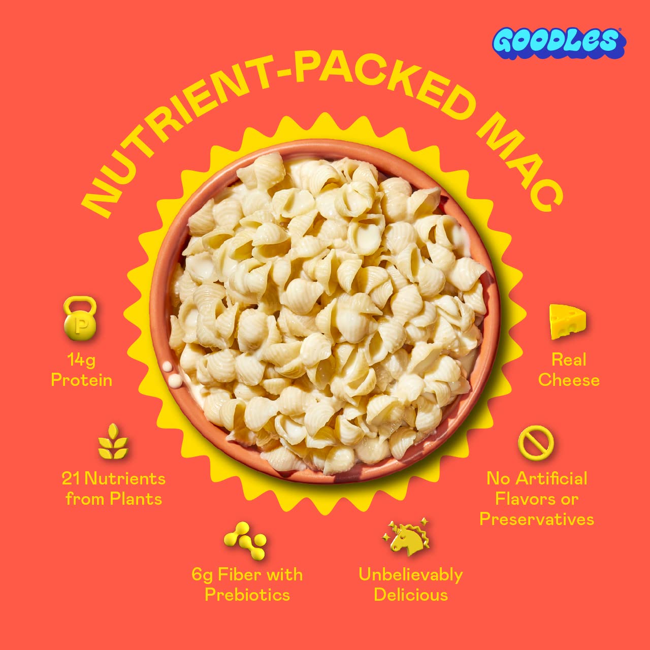 Goodles_Shella_Good_Aged_White_Cheddar_and_Shells_Pasta_-_Nutrient_Packed_with_Real_Cheese,_Fiber,_Protein,_Prebiotics,_Plants,_&_Vegetables_|_Non-GMO,_Organic_Ingredients_[Shella_Good,_6_oz._1_Pack]