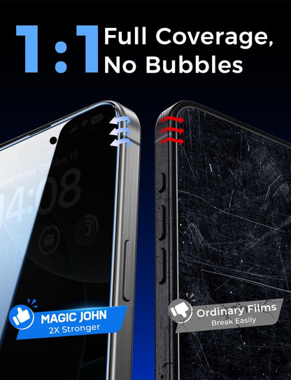 MAGIC_JOHN_2_Pack_for_iPhone_16_Pro_Max_6.9_inch_Privacy_Tempered_Glass_Screen_Protector,_Bubble_Free,_Easy_Installation,_Auto_Dust-Elimination